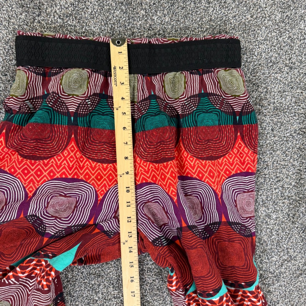 Maeve Anthropologie Womens Medium Abstract Geometric Print Wide Leg Lounge Pants - Picture 9 of 12